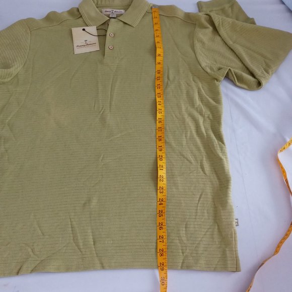 Tommy Bahama Silk Reed Stripe long sleeve polo shirt NWT - Picture 7 of 9